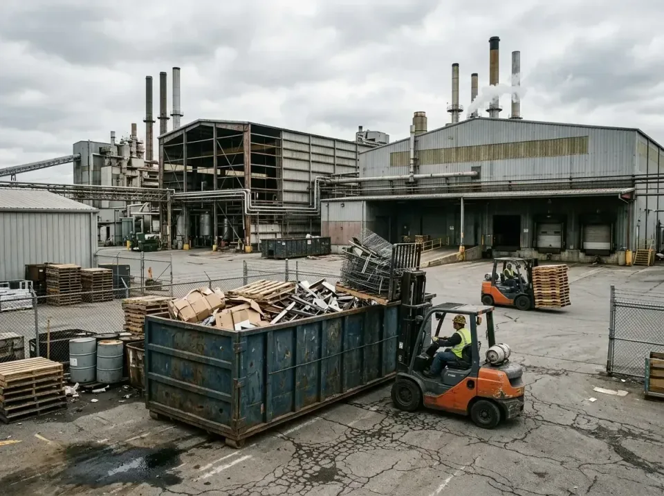 industrial-factory-scrap-conta-003 — frequently asked questions, Cheap Roll-off Dumpster Rentals in Clifton Heights, PA